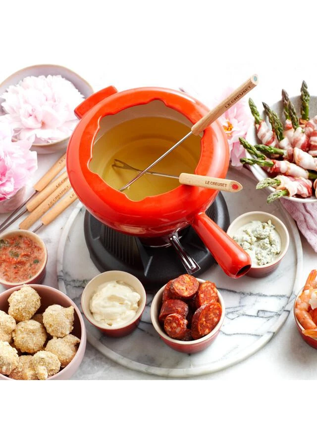 商品Le Creuset|Mode fondue set cerise,价格¥2959,第4张图片详细描述