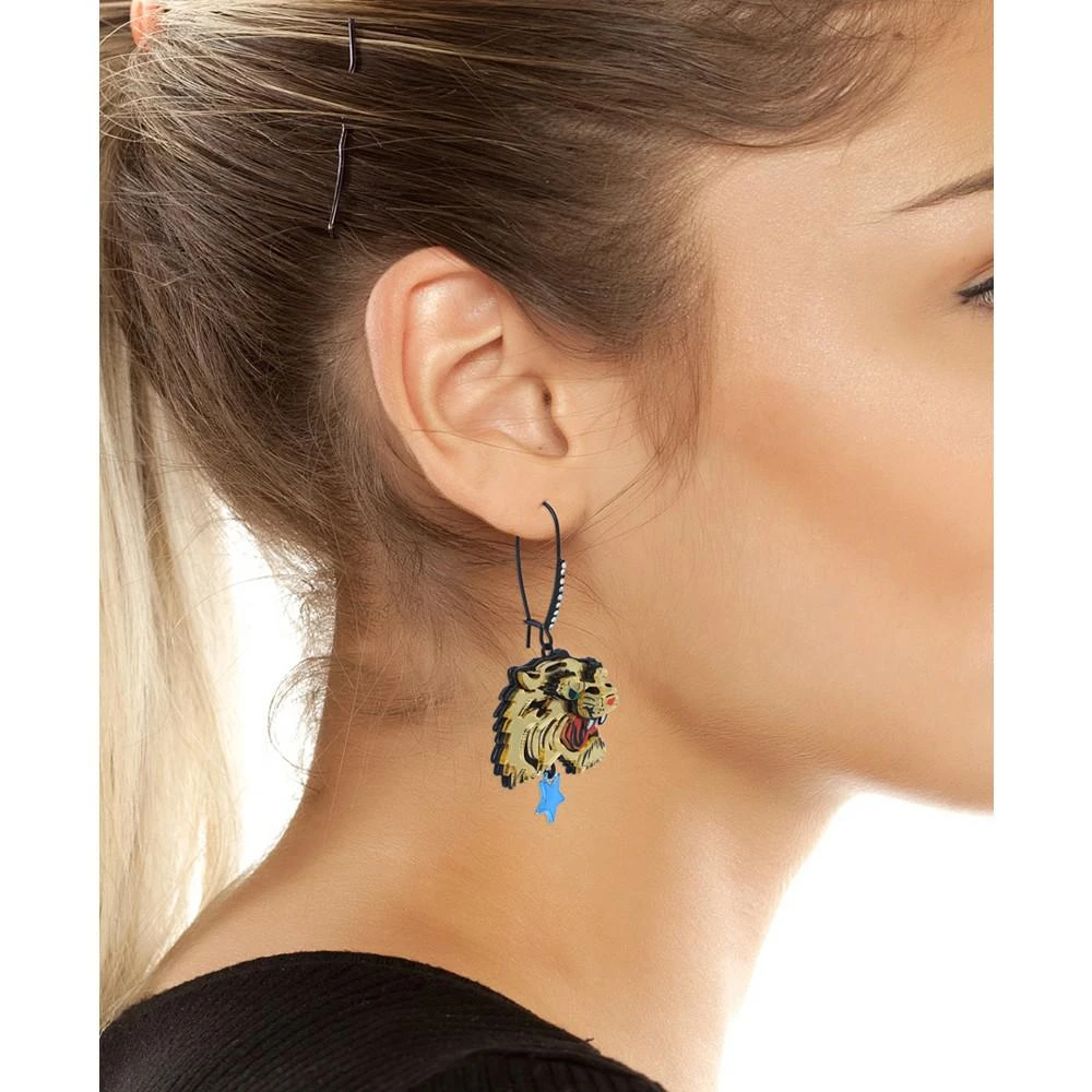 商品Betsey Johnson|Faux Glass Stone Tiger Drop Earrings,价格¥430,第2张图片详细描述