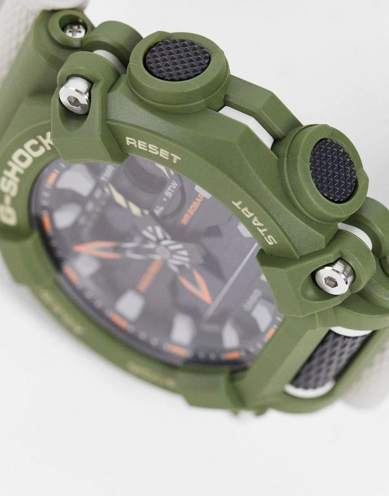 商品Casio|Casio G Shock unisex silicone watch in green GA900HC,价格¥799,第2张图片详细描述