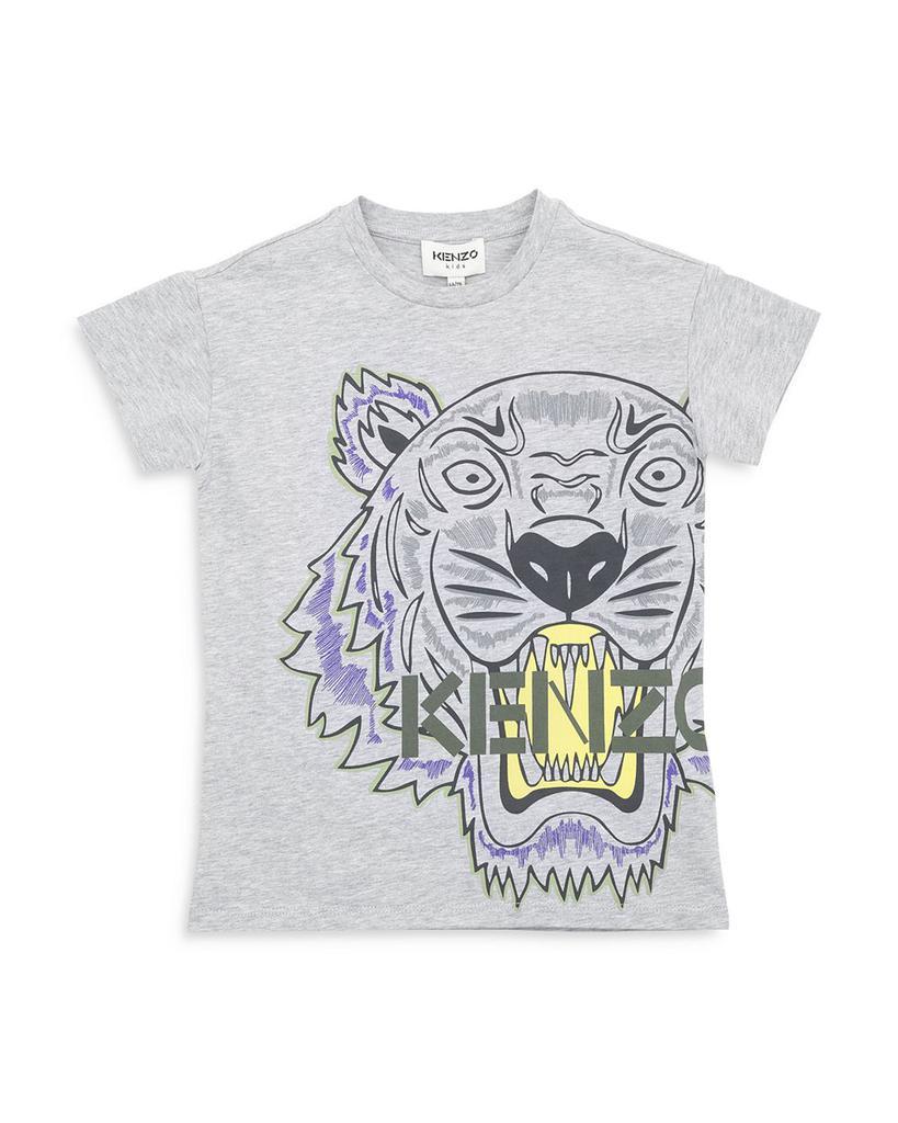 商品Kenzo|Boys' Short Sleeve Graphic Tiger Tee - Little Kid, Big Kid,价格¥623-¥667,第1张图片