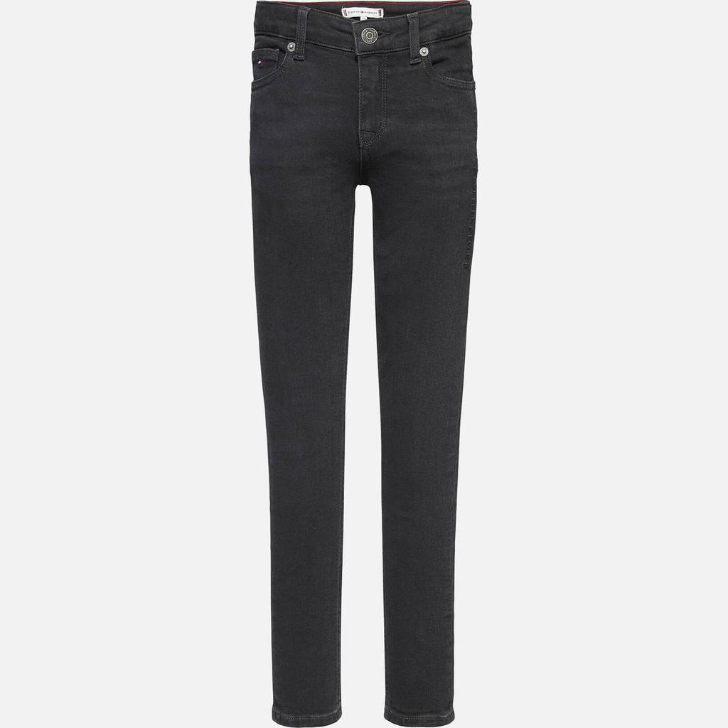 商品Tommy Hilfiger|Tommy Hilfiger Girls' Nora Skinny Jeans - Black,价格¥91,第1张图片