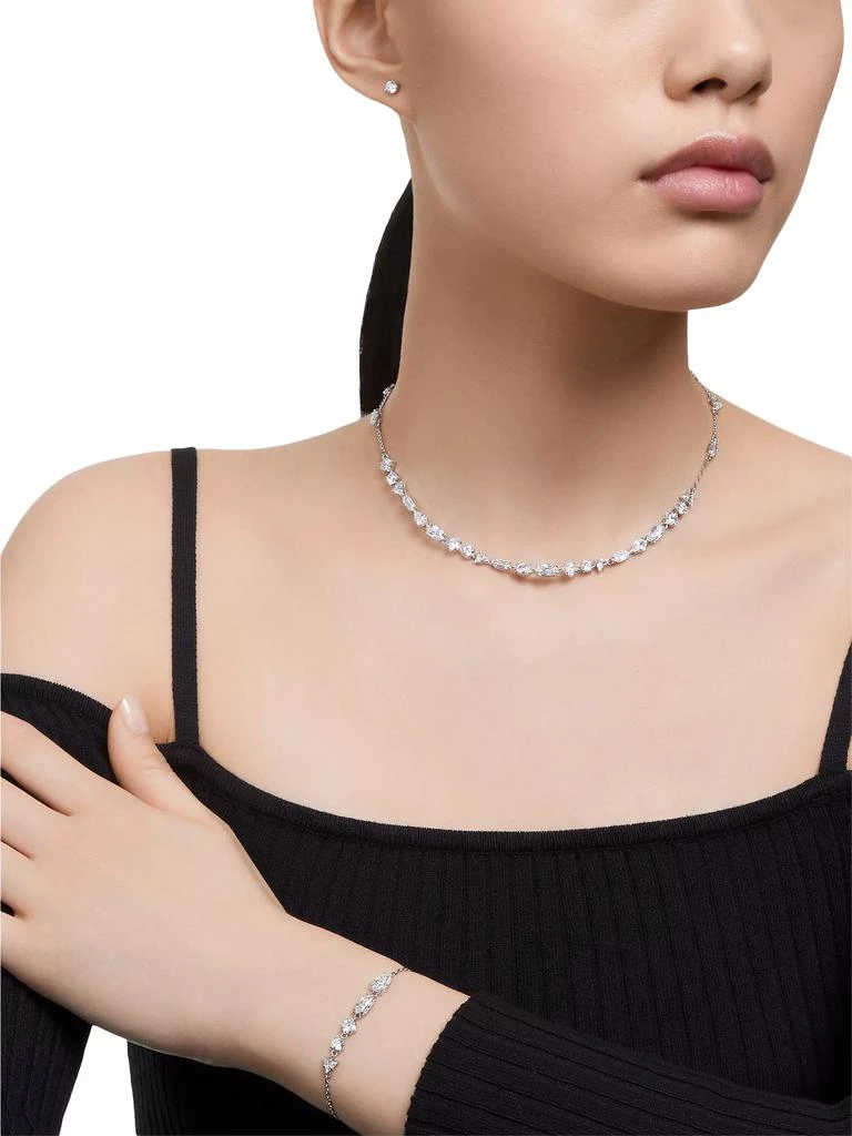 商品Swarovski|Mesmera Rhodium-Plated & Crystal Mixed-Cut 3-Piece Gift Set,价格¥3591,第2张图片详细描述
