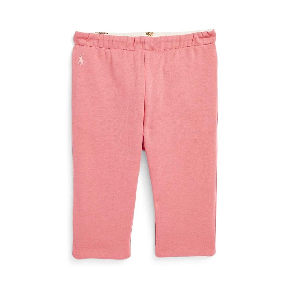 商品Ralph Lauren|Baby Girls Polo Bear Reversible Pants,价格¥148,第3张图片详细描述