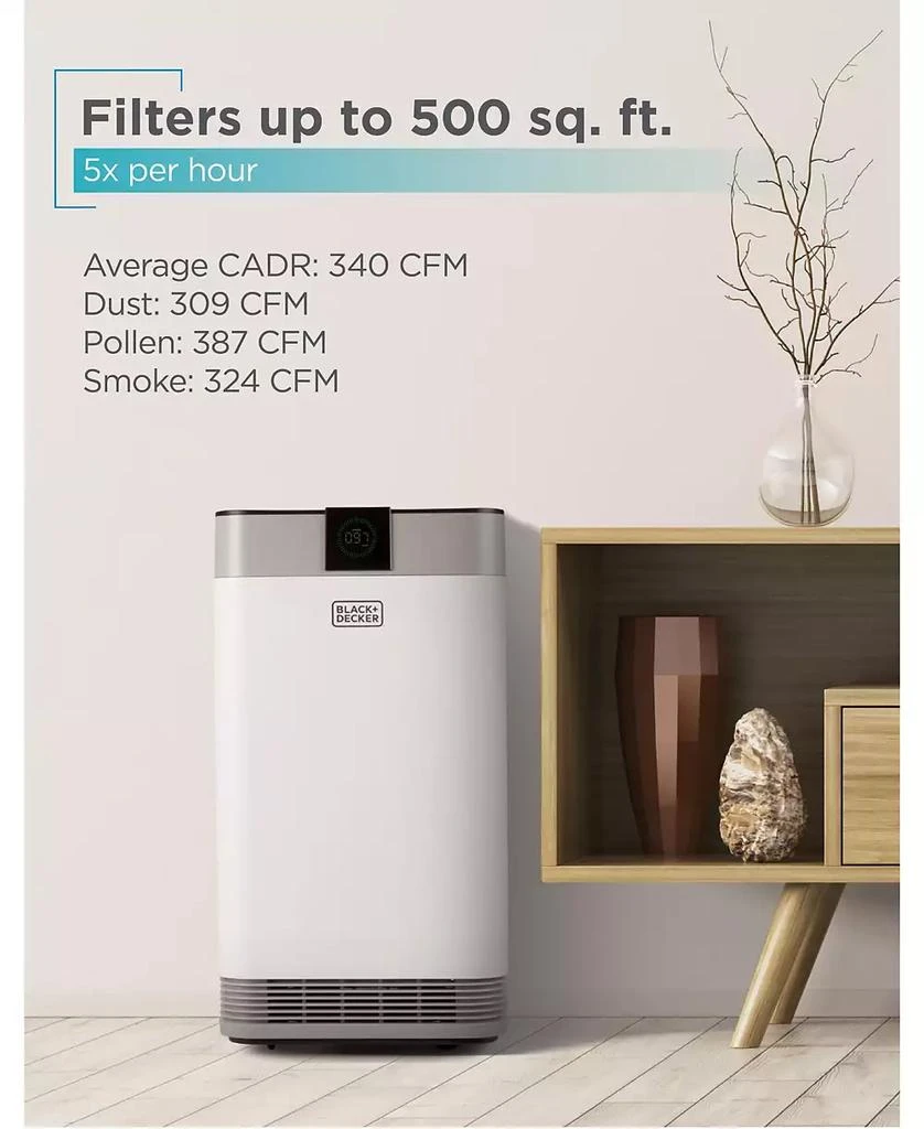 商品Black & Decker|Electrostatic Precipitator Air Purifier,价格¥2988,第4张图片详细描述
