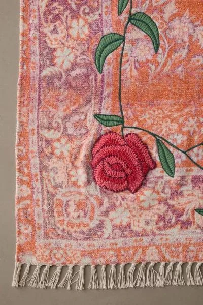 商品Urban Renewal|Urban Renewal Remnants Pavo Rose Rug,价格¥1737,第4张图片详细描述