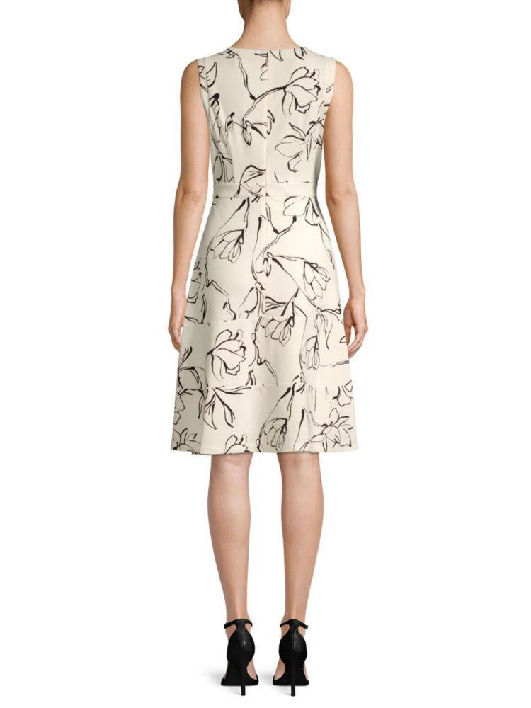 商品Karl Lagerfeld Paris|Printed Sleeveless Dress,价格¥375,第2张图片详细描述