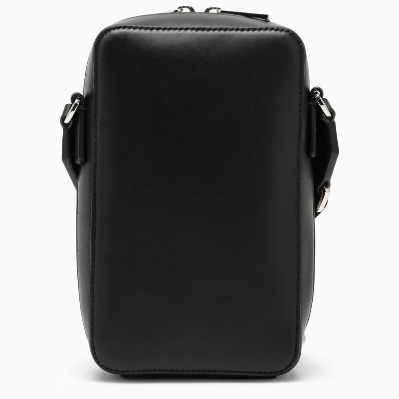 商品Loewe|Small black leather shoulder bag with logo,价格¥6731,第4张图片详细描述