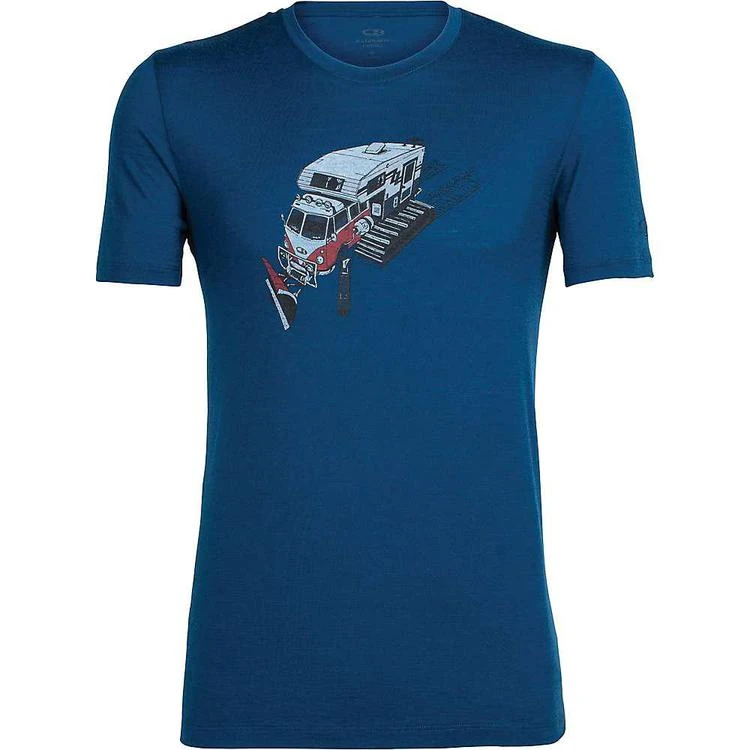 商品Icebreaker|Icebreaker Men's Tech Lite Snow Bug SS Crewe,价格¥380,第1张图片