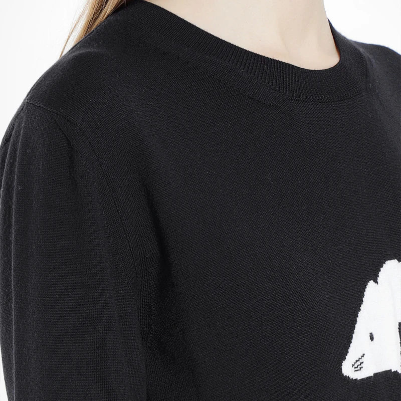 LOEWE 黑色女士针织衫/毛衣 S3189790SM-1100 商品