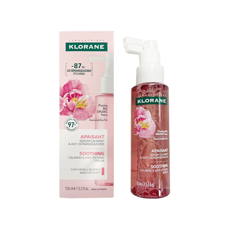 商品KLORANE|康如芍药头皮舒缓精华100ml 丰盈蓬松改善毛躁,价格¥200,第1张图片