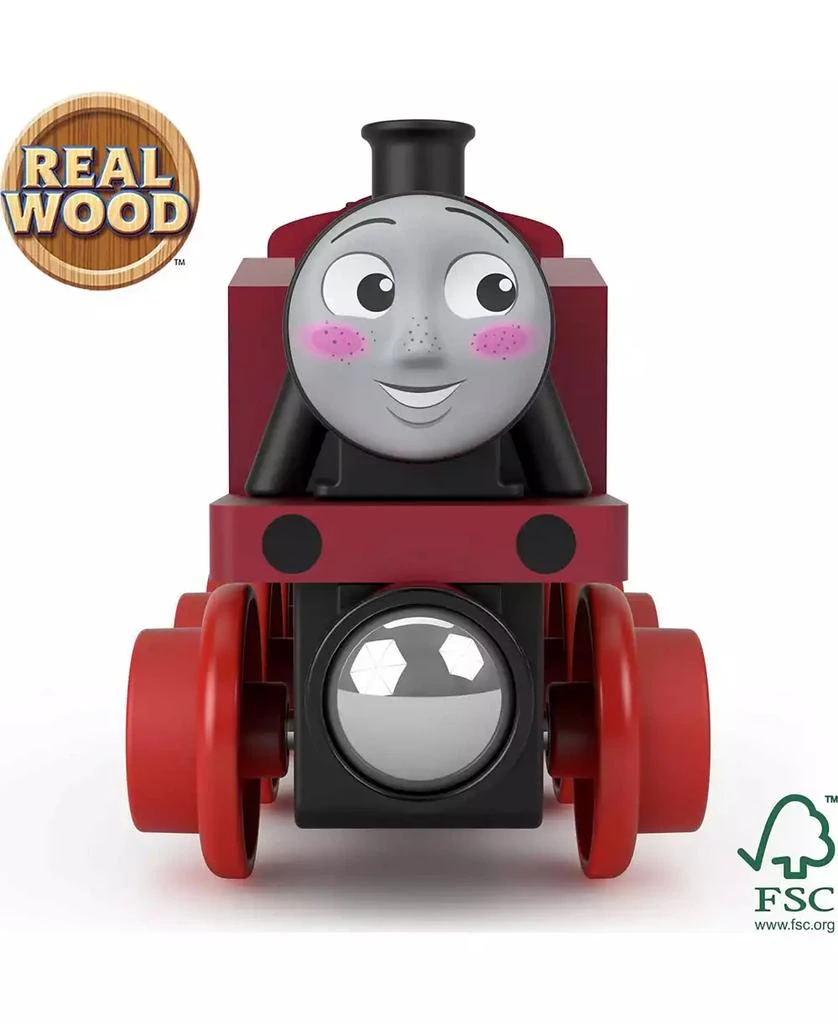 商品Fisher Price|Fisher-Price Thomas & Friends Wooden Railway Rosie Engine,价格¥127,第5张图片详细描述