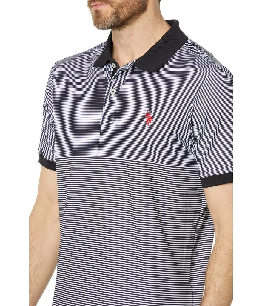 商品U.S. POLO ASSN.|Printed Performance Interlock Polo,价格¥169,第3张图片详细描述