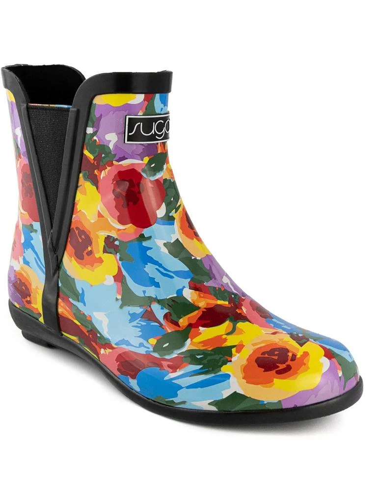 商品Sugar|Splash Womens Rubber Ankle Rain Boots,价格¥207,第1张图片