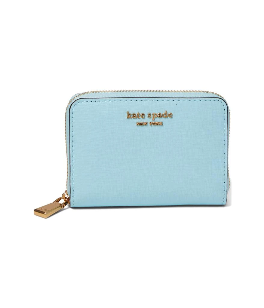 商品Kate Spade|Morgan Saffiano Leather Zip Card Case,价格¥659,第1张图片