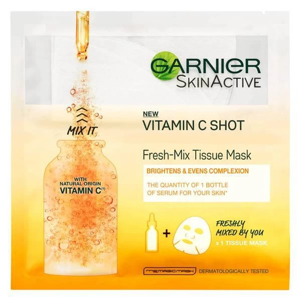 商品Garnier|Garnier Ultimate Blends Hair Food Banana Mask & Vitamin C Sheet Mask Set,价格¥123,第3张图片详细描述