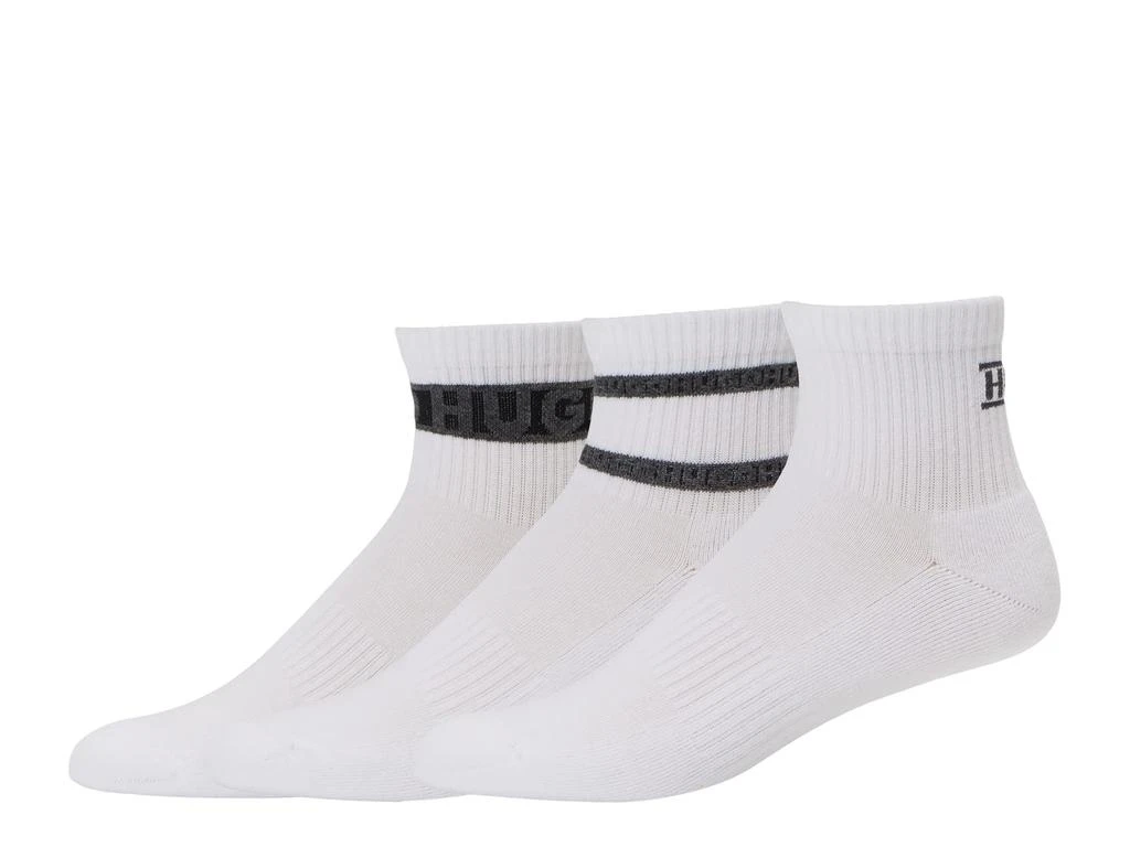 商品Hugo Boss|3-Pack HUGO Rib Logo Crew Socks,价格¥196,第1张图片