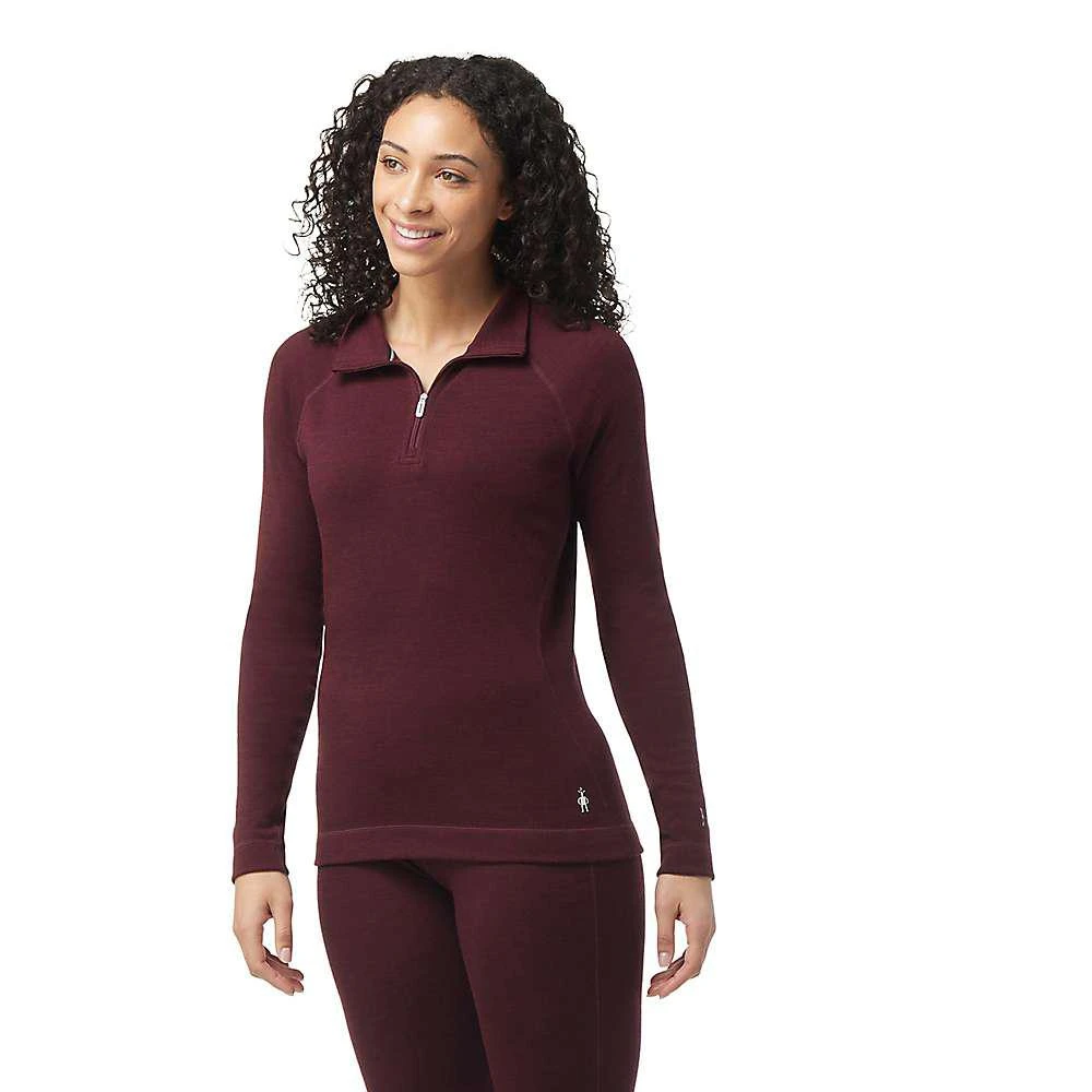 商品SmartWool|Smartwool Women's Classic Thermal Merino Base Layer 1/4 Zip,价格¥569,第5张图片详细描述