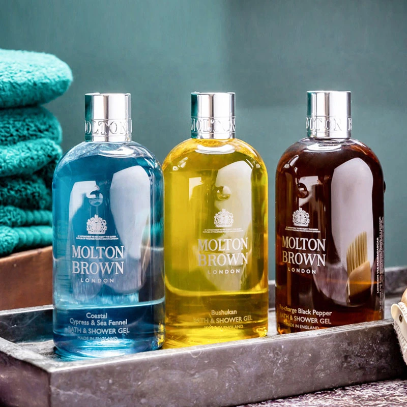 MOLTONBROWN摩顿布朗身体和头发护理旅行5件套套装沐浴露100mlx2+身体乳100ml+洗发水100ml+护发素100ml 商品