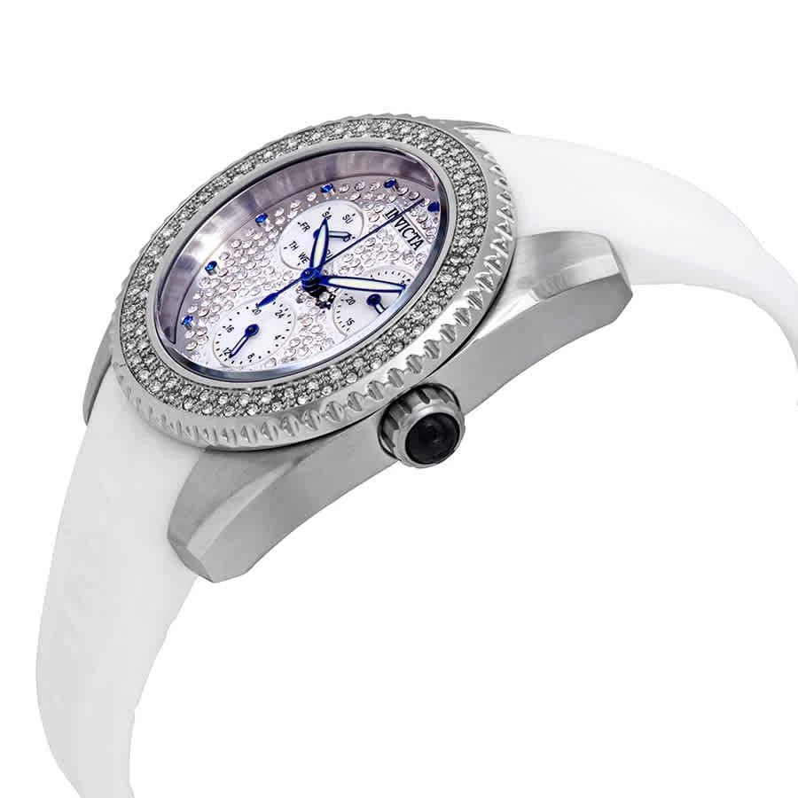 商品Invicta|Invicta Angel Crystal White Dial Ladies Watch 28482,价格¥484,第2张图片详细描述