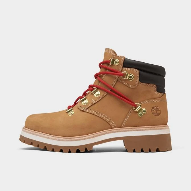 商品Timberland|Women's Timberland 6 Inch Holiday Luxe Waterproof Boots,价格¥789,第1张图片