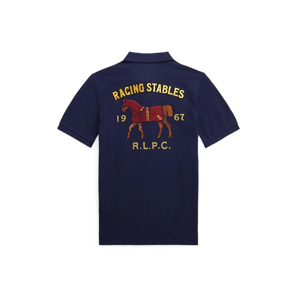 商品Ralph Lauren|Big Boys Mesh Graphic Polo Shirt,价格¥130,第2张图片详细描述