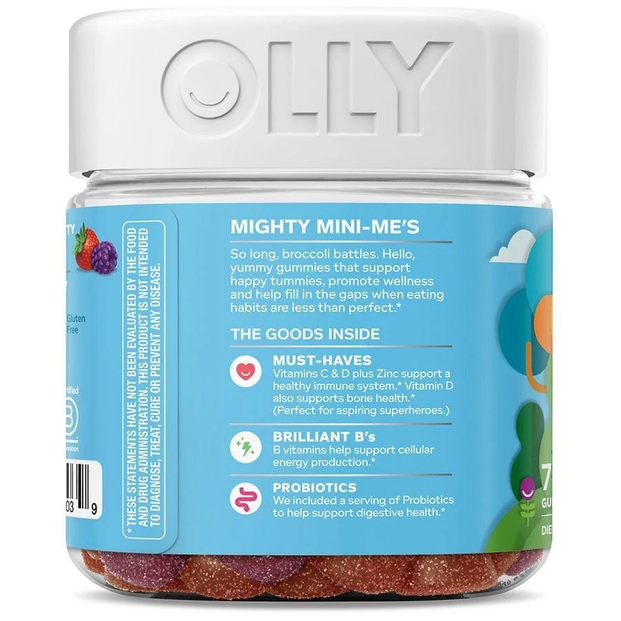 Olly 儿童维生素&益生菌 水果软糖 70粒 商品