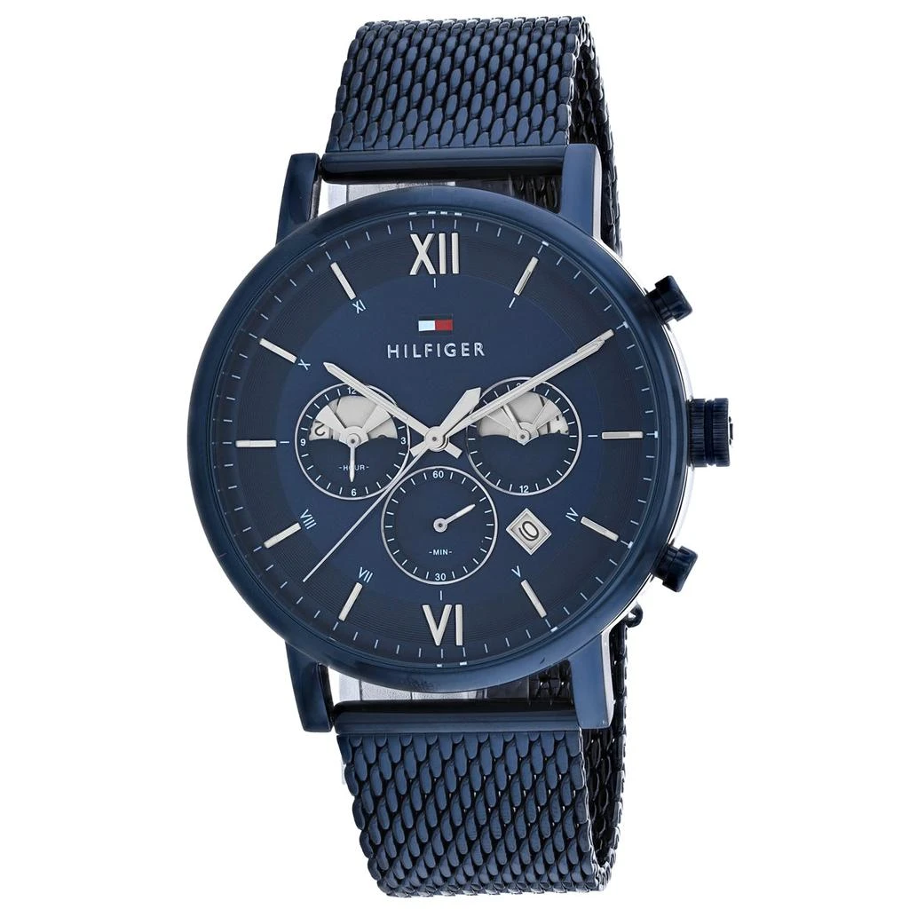 商品Tommy Hilfiger|Tommy Hilfiger Men's Blue dial Watch,价格¥1370,第1张图片