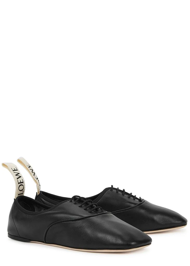 商品Loewe|Black leather Derby shoes,价格¥2697,第2张图片详细描述