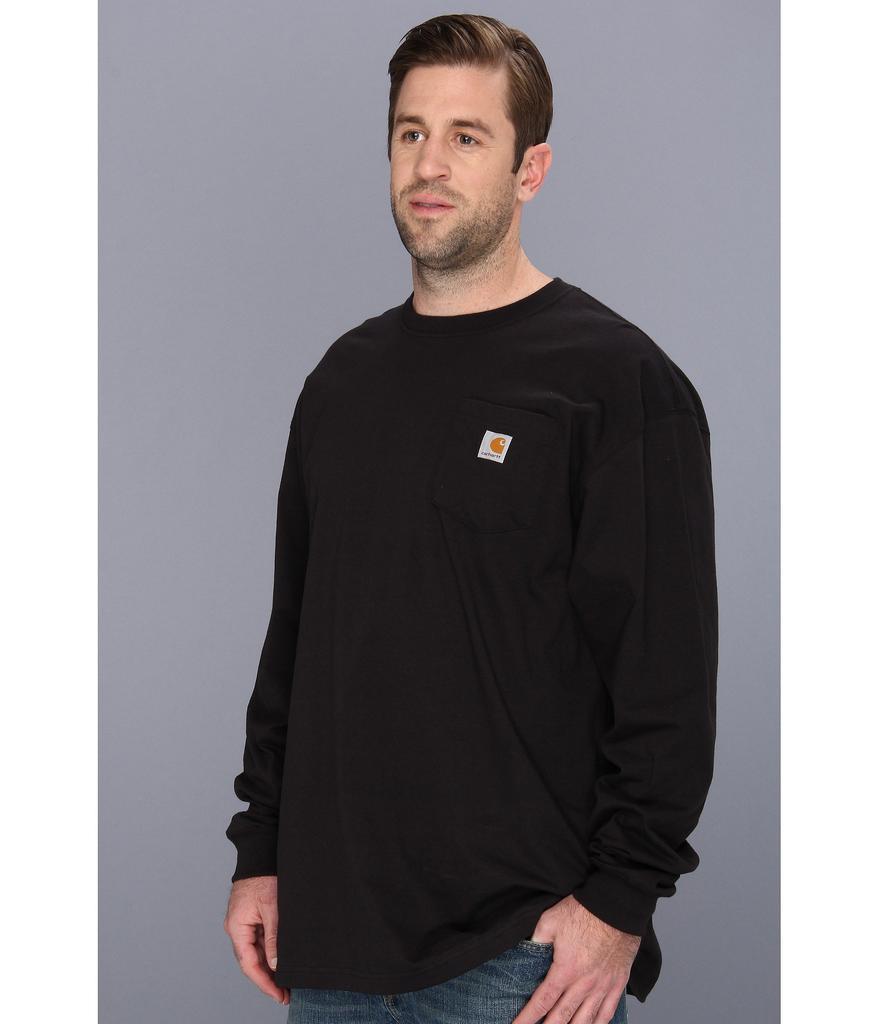 商品Carhartt|Big & Tall Workwear Pocket L/S Tee,价格¥209-¥210,第4张图片详细描述