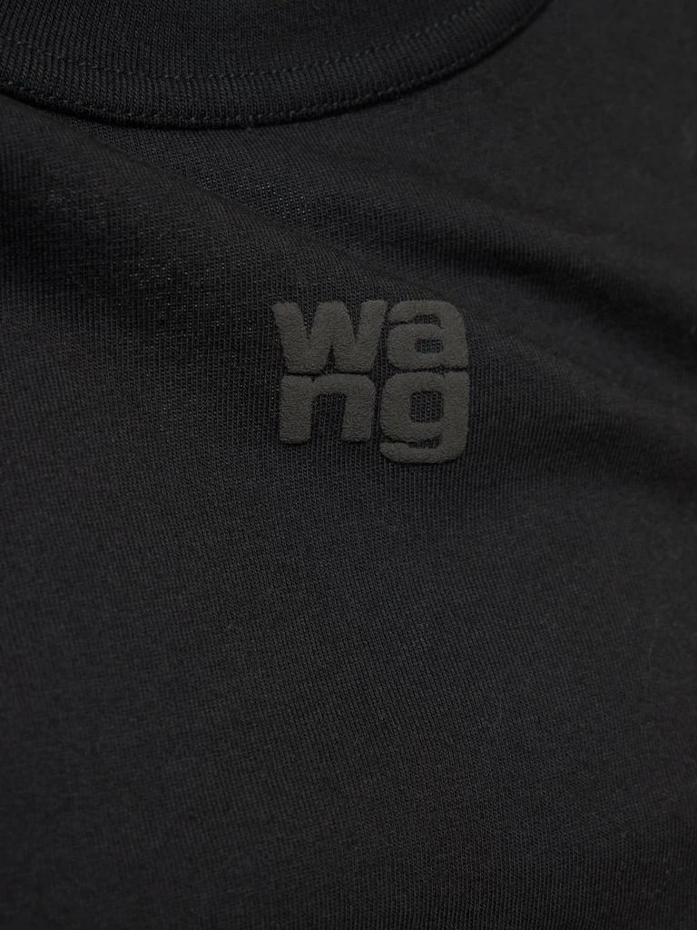 商品Alexander Wang|Essential Shrunk Cotton Jersey T-shirt,价格¥1013,第3张图片详细描述