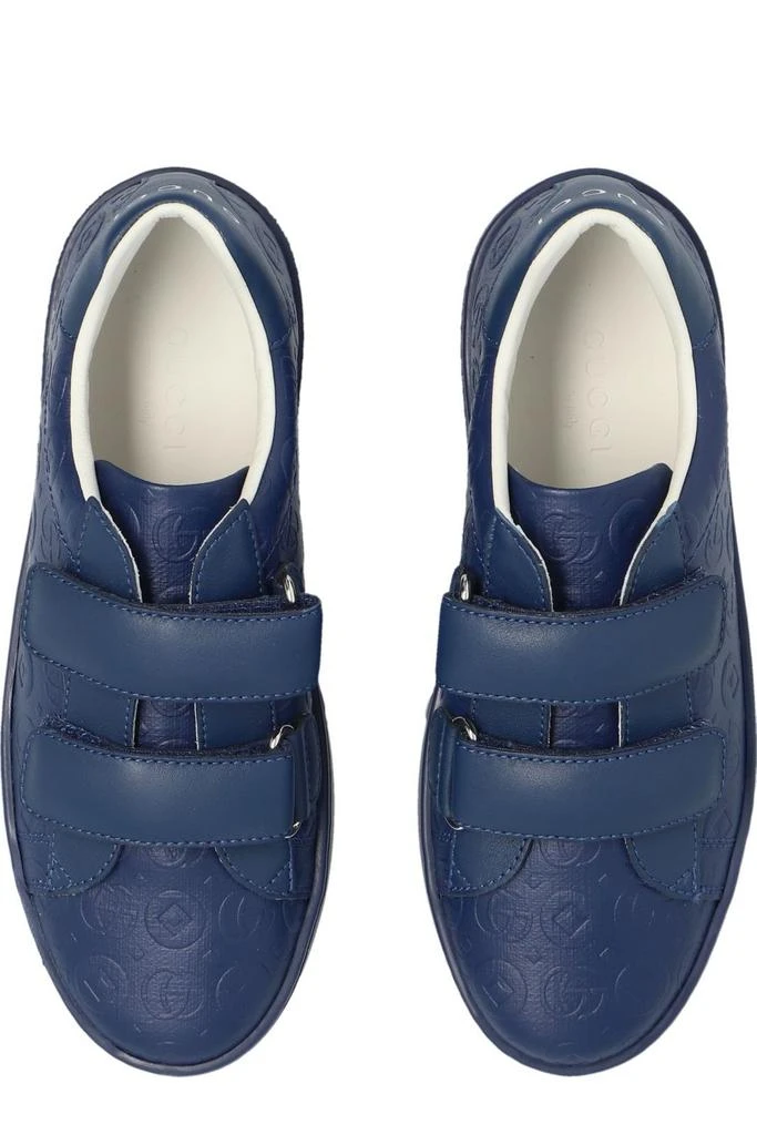 商品Gucci|Gucci Kids Ace Double G Round Toe Sneakers,价格¥1509,第4张图片详细描述