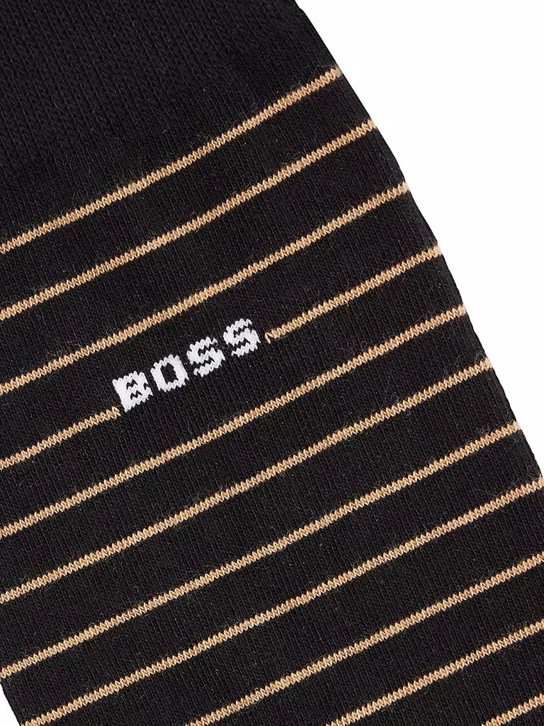 商品Hugo Boss|Two-pack of regular-length socks in stretch cotton,价格¥166,第2张图片详细描述