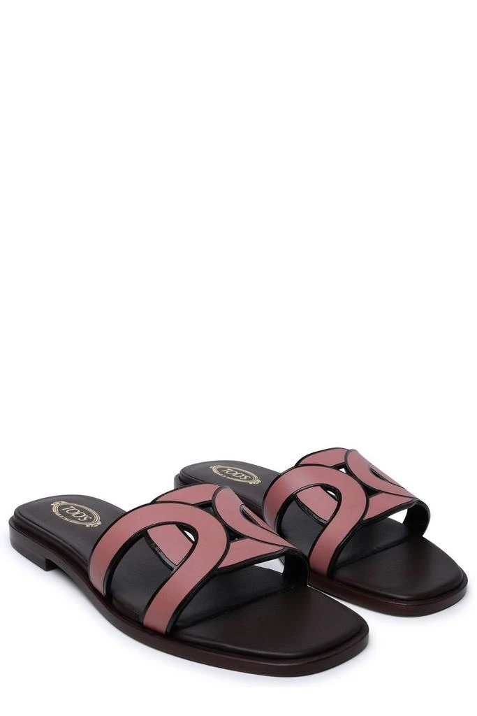 商品Tod's|Tod's Chain Slip-On Sandals,价格¥2649,第3张图片详细描述