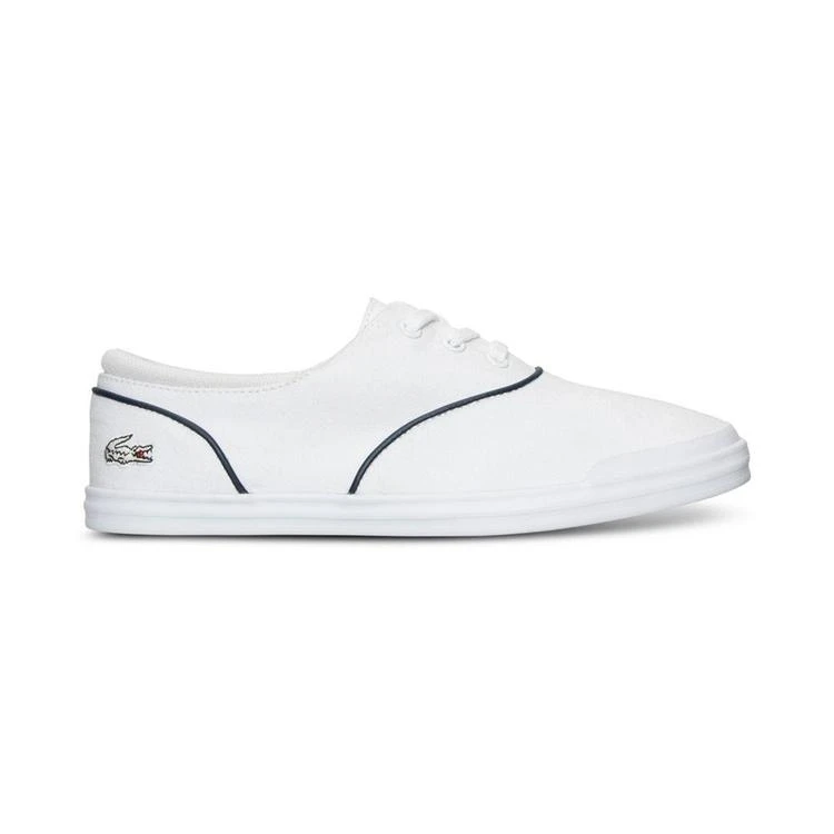 商品Lacoste|女童Girls' Lancelle Eye Casual Sneakers from Finish Line,价格¥270,第3张图片详细描述