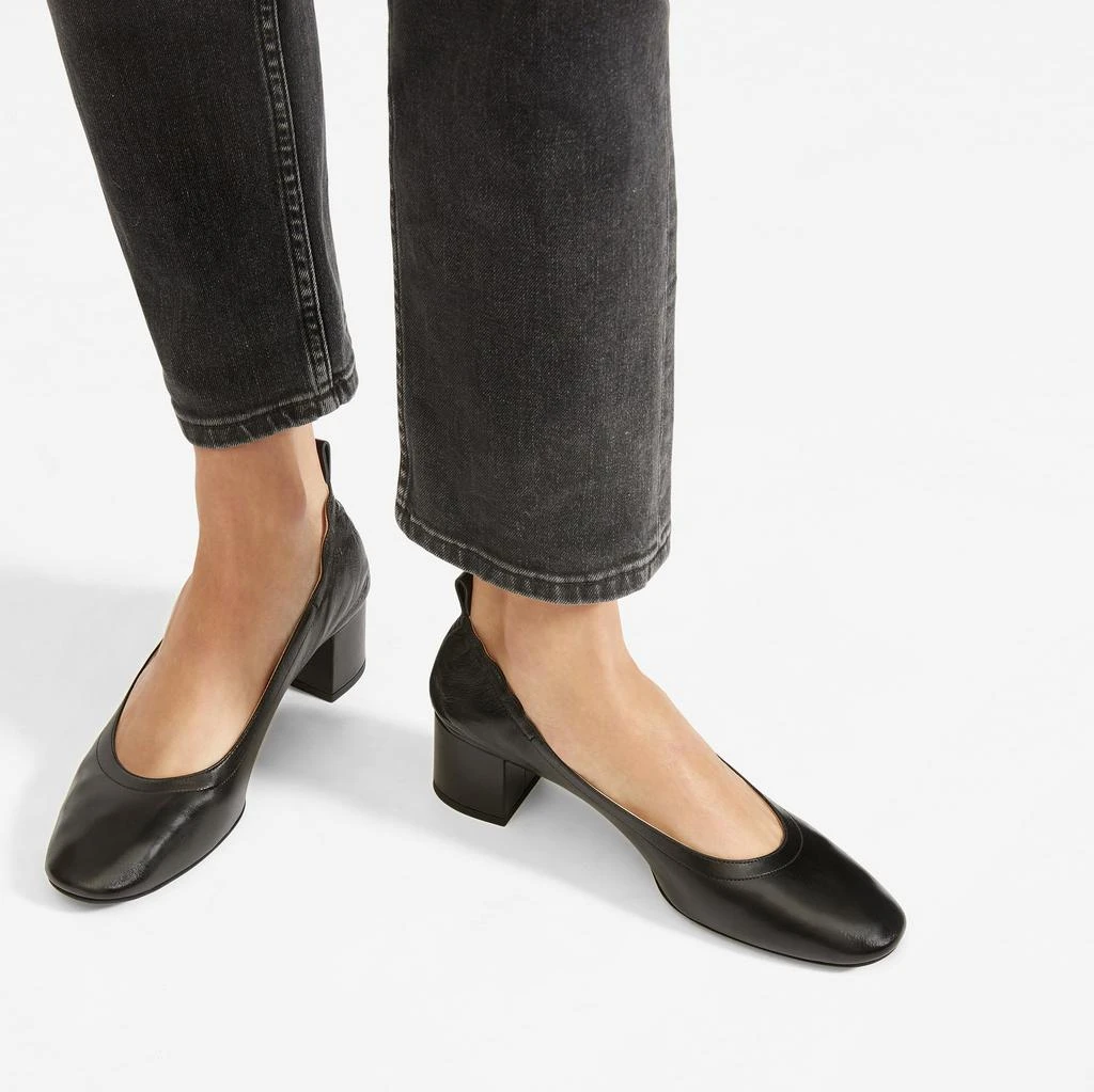 商品Everlane|The Day Heel 方跟鞋,价格¥1075,第3张图片详细描述