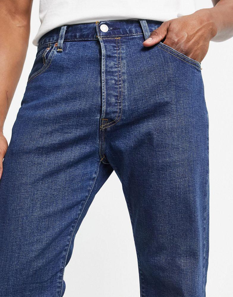 Levi's 501 '93 crop jeans in mid blue wash商品第3张图片规格展示