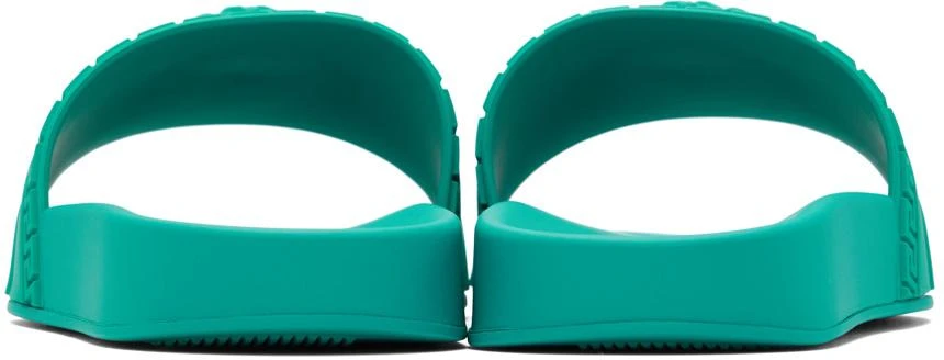 商品Versace|Green Palazzo Slides,价格¥1134,第2张图片详细描述