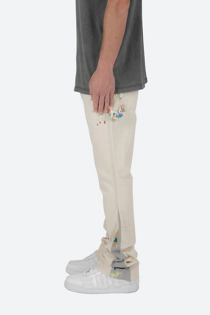 商品MNML|B260 Flare Denim - White,价格¥365,第4张图片详细描述