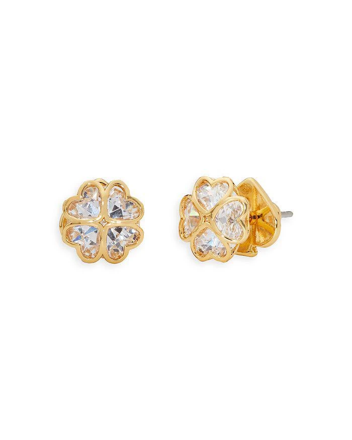 商品Kate Spade|Something Sparkly Cubic Zirconia Spade Stud Earrings,价格¥356,第2张图片详细描述