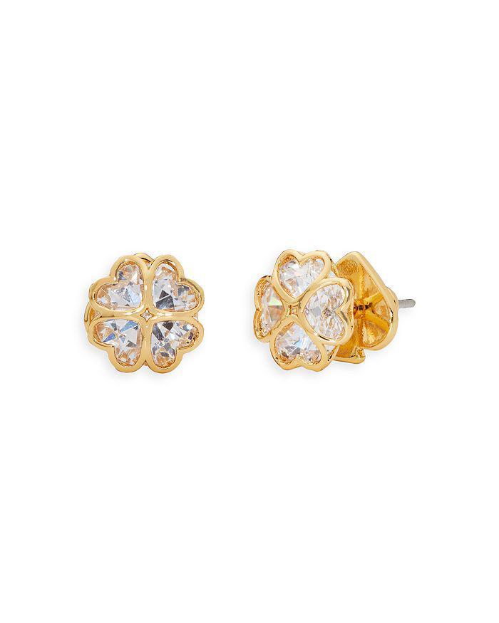 商品Kate Spade|Something Sparkly Cubic Zirconia Spade Stud Earrings,价格¥352,第4张图片详细描述