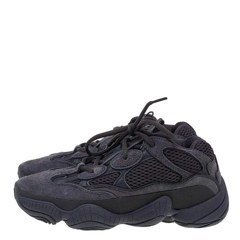 商品YEEZY|Yeezy x Adidas Grey Suede And Mesh Yeezy 500 Utility Low Top Sneakers Size 37 1/3,价格¥1864,第4张图片详细描述