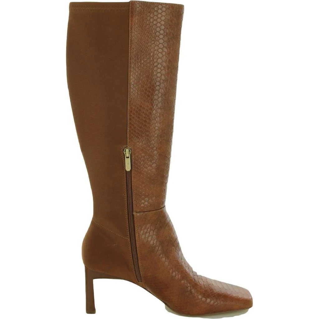 商品Sam Edelman|Circus by Sam Edelman Womens Tati Faux Leather Square Toe Knee-High Boots,价格¥334,第2张图片详细描述