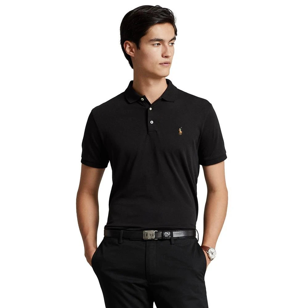 商品Ralph Lauren|Men’s Slim-Fit Soft Cotton Polo Shirt,价格¥827,第1张图片