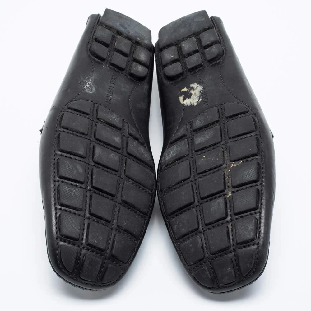 Louis Vuitton Black Leather Monte Carlo Loafers Size 43 商品
