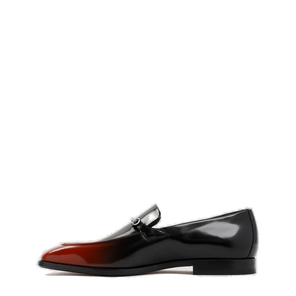 商品Salvatore Ferragamo|Salvatore Ferragamo Gancini-Buckle Gradient Slip-On Loafers,价格¥3984,第2张图片详细描述