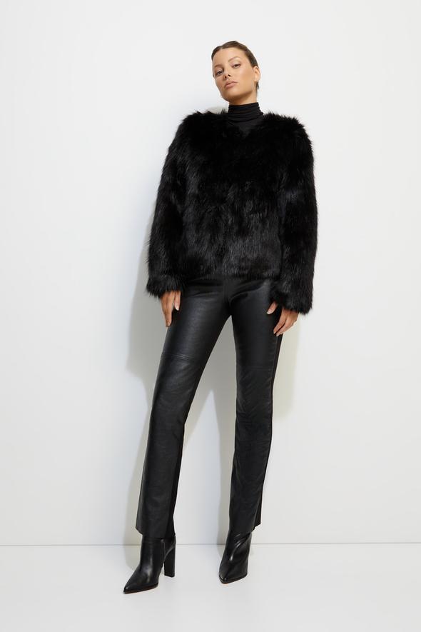 商品Unreal Fur|Unreal Dream Jacket in Black,价格¥2973,第4张图片详细描述