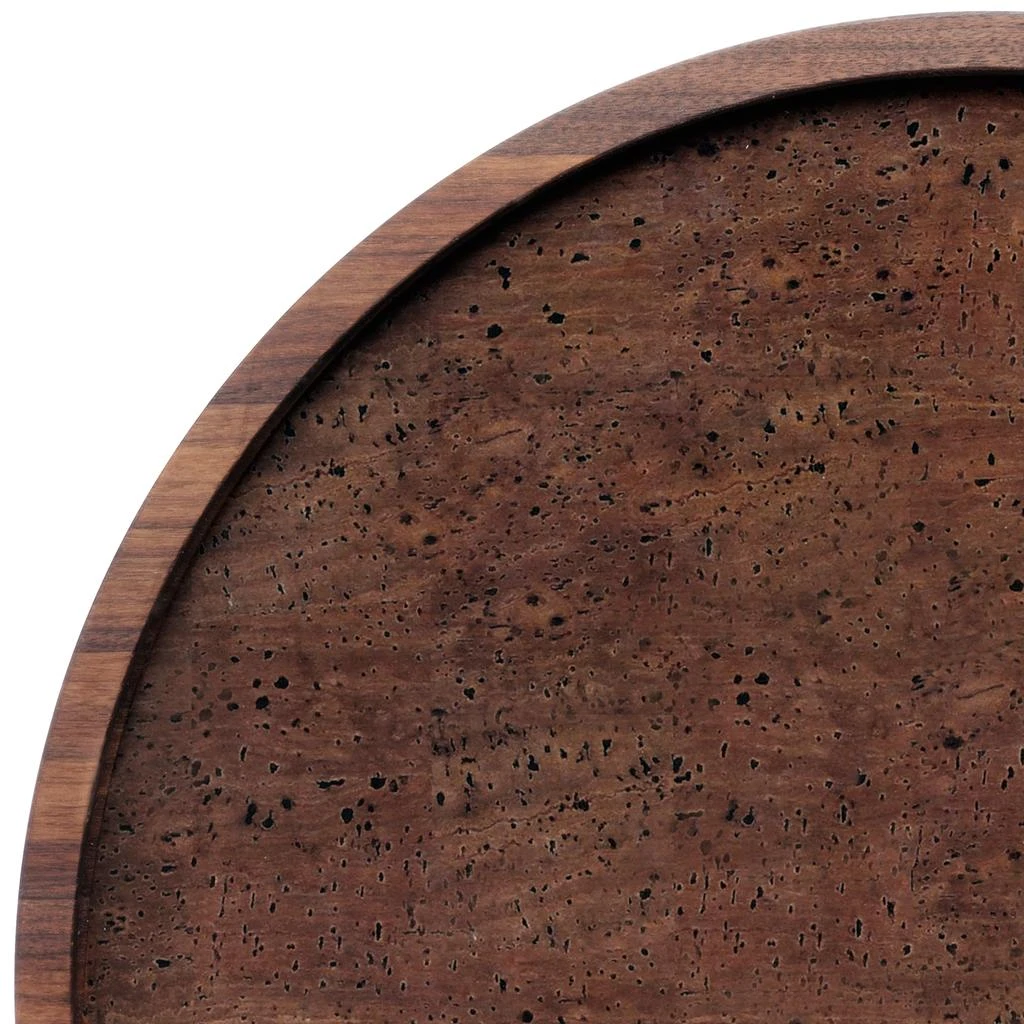 商品LSA International|City serving tray d40cm walnut-cork *,价格¥2051,第4张图片详细描述