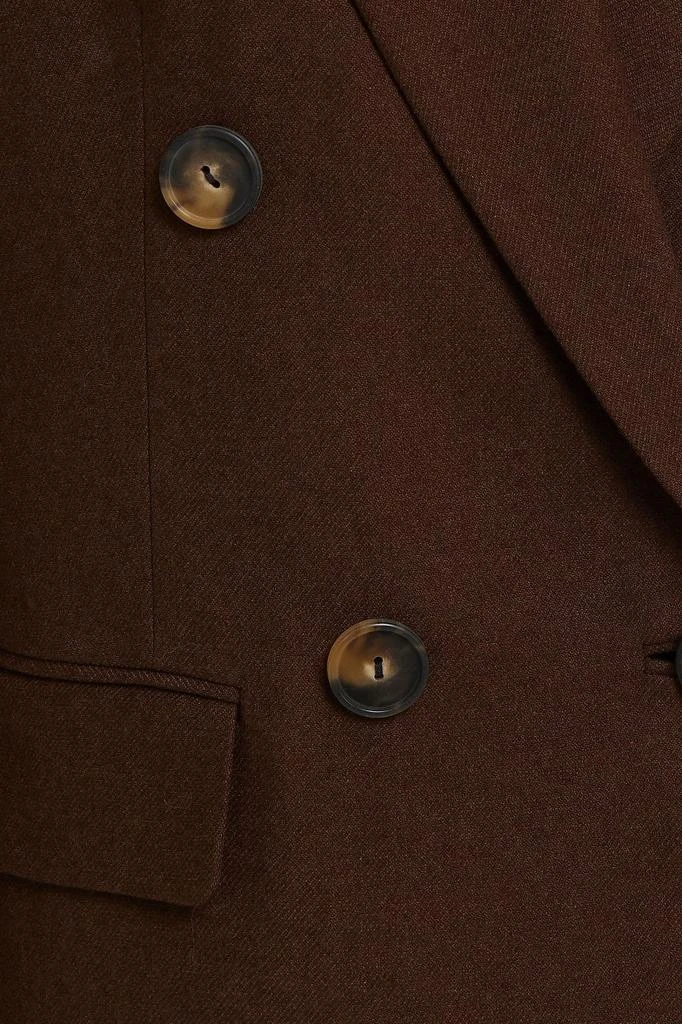 商品Vince|Double-breasted twill blazer,价格¥2483,第2张图片详细描述