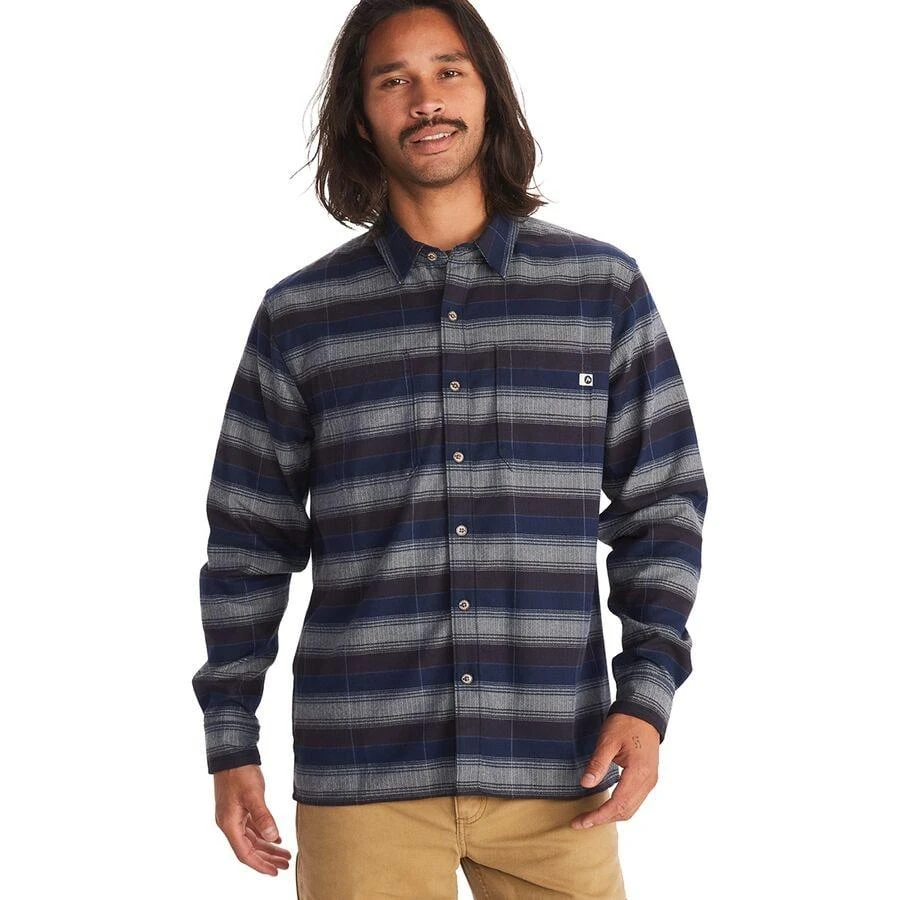 商品Marmot|Ridgefield Heavyweight Flannel Overshirt - Men's,价格¥249,第1张图片