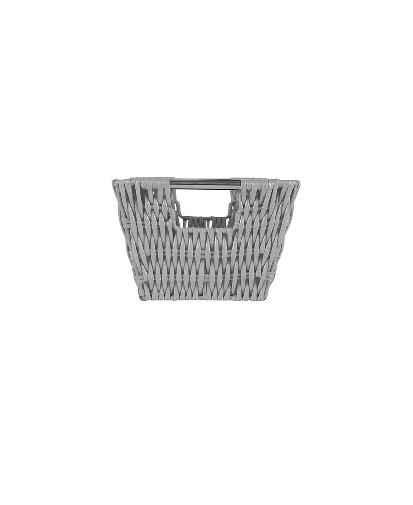 商品Simplify|Small Shelf Storage Rattan Tote Basket,价格¥253,第2张图片详细描述